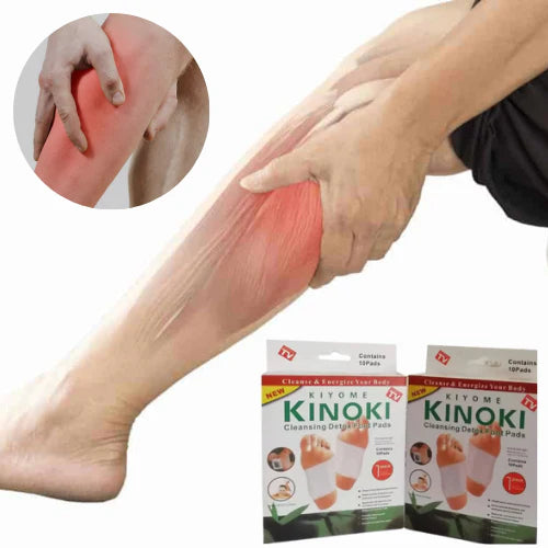 Parches Desintoxicantes Kinoki® Limpia tu cuerpo naturalmente mientras duermes 😴🦶🌿