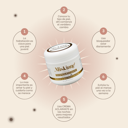 Miskinne - Crema reductora de manchas + Ebook Gratis