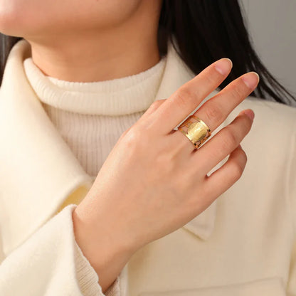 🙏ANILLO DE PROTECCION SAN BENITO®✝️ Baño de Oro 18K ✨