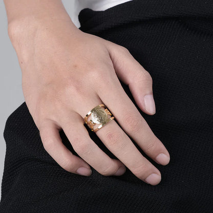 🙏ANILLO DE PROTECCION SAN BENITO®✝️ Baño de Oro 18K ✨
