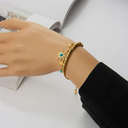 Pulsera - Serenidad Eterna chapada en oro