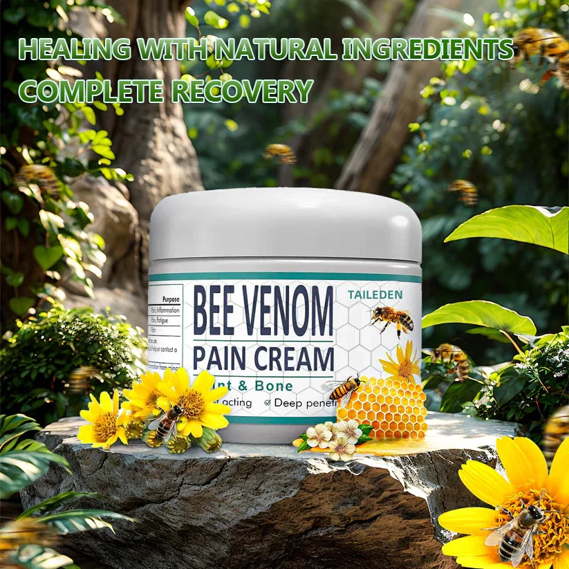 ✨ Crema TAILEDEN™ con Veneno de Abeja🐝 para el Cuidado de Huesos 🦴 y Alivio del Dolor 💆‍♂️